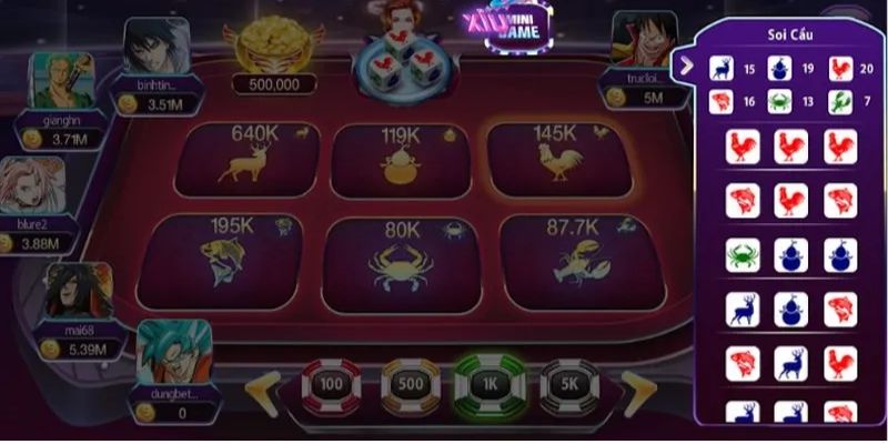 Nắm rõ quy luật của Bầu Cua 8xbet