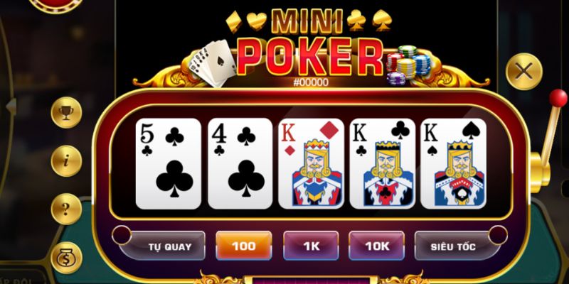 Giới thiệu ngắn về Mini Poker tại 8xbet