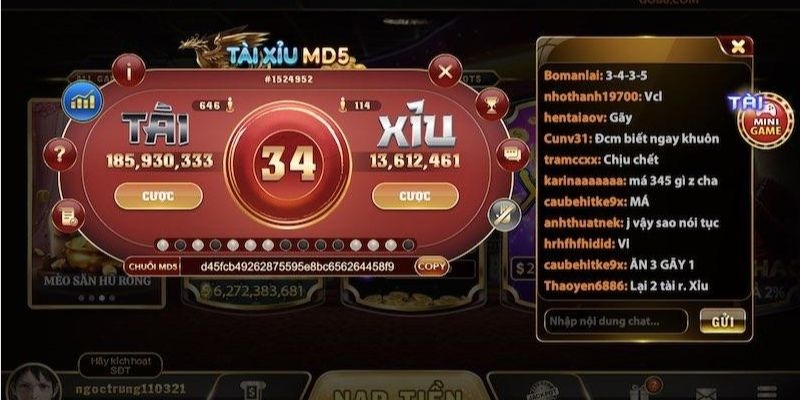 Các quy tắc cơ bản cần nắm khi chơi tài xỉu MD5 8xbet